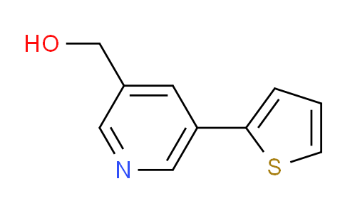 CAS No. 393861-00-2, (5-(Thiophen-2-yl)pyridin-3-yl)methanol