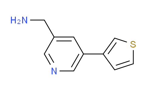 CAS No. 1346687-15-7, (5-(Thiophen-3-yl)pyridin-3-yl)methanamine