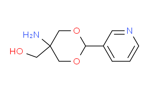CAS No. 341957-83-3, (5-Amino-2-(pyridin-3-yl)-1,3-dioxan-5-yl)methanol