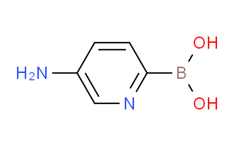CAS No. 1220909-75-0, (5-Aminopyridin-2-yl)boronic acid