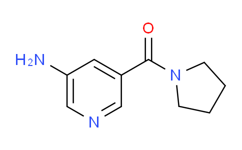 CAS No. 1514619-95-4, (5-Aminopyridin-3-yl)(pyrrolidin-1-yl)methanone