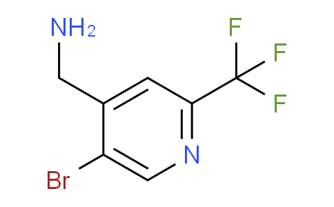 CAS No. 1372096-32-6, (5-Bromo-2-(trifluoromethyl)pyridin-4-yl)methanamine