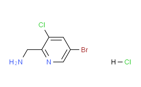 CAS No. 1416714-02-7, (5-Bromo-3-chloropyridin-2-yl)methanamine hydrochloride