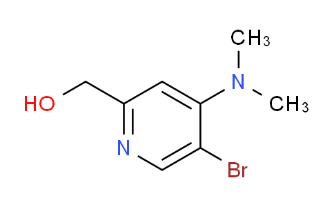 CAS No. 103971-45-5, (5-Bromo-4-(dimethylamino)pyridin-2-yl)methanol