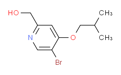 CAS No. 1450931-07-3, (5-Bromo-4-isobutoxypyridin-2-yl)methanol