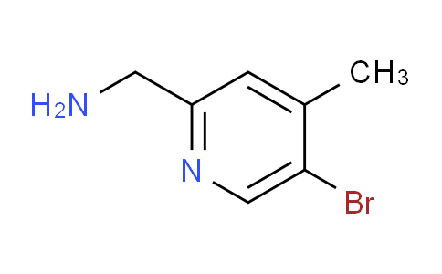 CAS No. 886364-90-5, (5-Bromo-4-methylpyridin-2-yl)methanamine