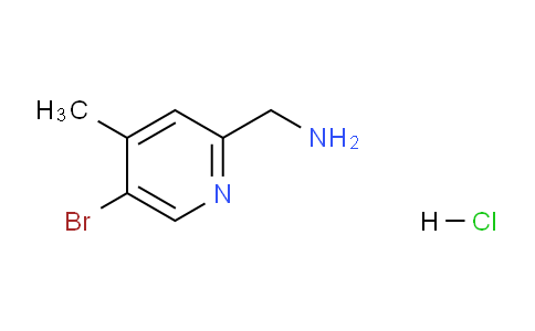 CAS No. 1257535-47-9, (5-Bromo-4-methylpyridin-2-yl)methanamine hydrochloride