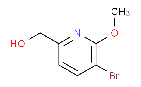 CAS No. 1206776-83-1, (5-Bromo-6-methoxypyridin-2-yl)methanol