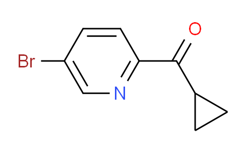 CAS No. 1566066-23-6, (5-Bromopyridin-2-yl)(cyclopropyl)methanone