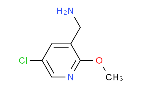 CAS No. 1256816-82-6, (5-Chloro-2-methoxypyridin-3-yl)methanamine