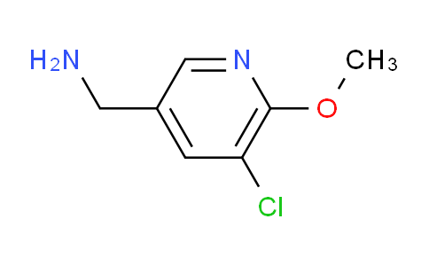 CAS No. 1196155-48-2, (5-Chloro-6-methoxypyridin-3-yl)methanamine