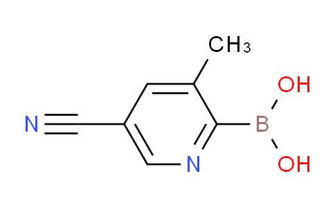 CAS No. 1208314-92-4, (5-Cyano-3-methylpyridin-2-yl)boronic acid