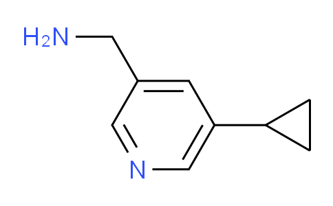 CAS No. 852877-60-2, (5-Cyclopropylpyridin-3-yl)methanamine