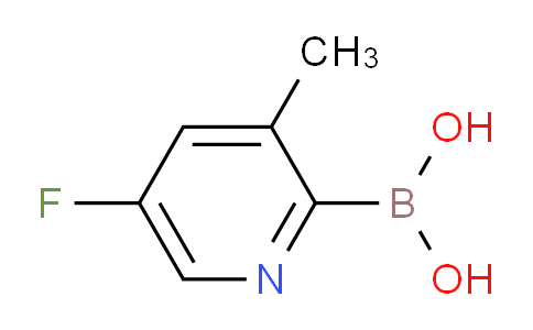 CAS No. 2377606-62-5, (5-Fluoro-3-methylpyridin-2-yl)boronic acid