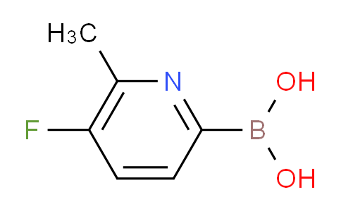 CAS No. 1208101-45-4, (5-Fluoro-6-methylpyridin-2-yl)boronic acid