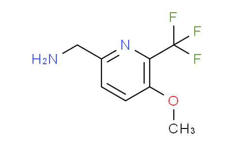 CAS No. 1256824-53-9, (5-Methoxy-6-(trifluoromethyl)pyridin-2-yl)methanamine