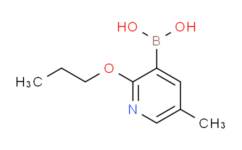 CAS No. 2096332-40-8, (5-Methyl-2-propoxypyridin-3-yl)boronic acid