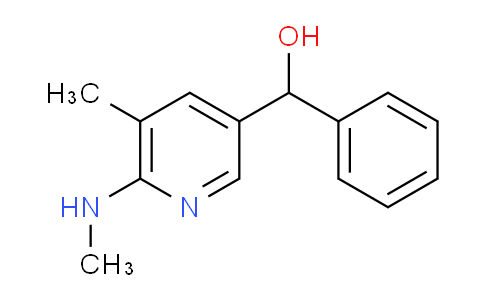 CAS No. 1355232-06-2, (5-Methyl-6-(methylamino)pyridin-3-yl)(phenyl)methanol