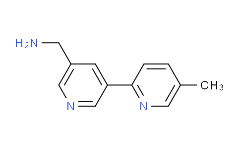 CAS No. 1346686-78-9, (5-Methyl-[2,3'-bipyridin]-5'-yl)methanamine