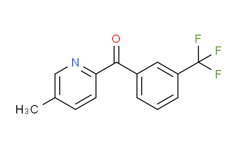 CAS No. 1187170-16-6, (5-Methylpyridin-2-yl)(3-(trifluoromethyl)phenyl)methanone
