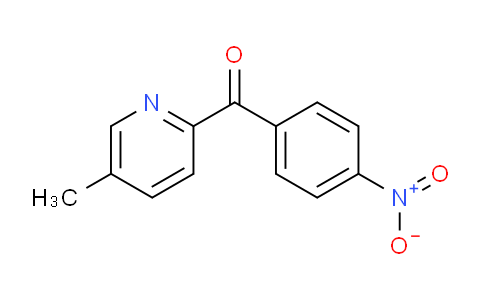 CAS No. 1187164-50-6, (5-Methylpyridin-2-yl)(4-nitrophenyl)methanone