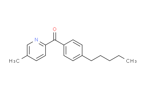 CAS No. 1187164-56-2, (5-Methylpyridin-2-yl)(4-pentylphenyl)methanone