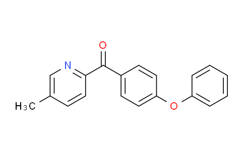 CAS No. 1187166-57-9, (5-Methylpyridin-2-yl)(4-phenoxyphenyl)methanone