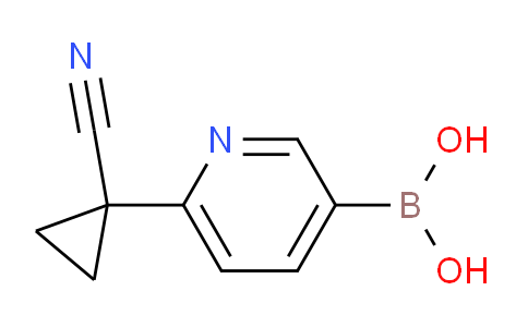 CAS No. 827628-23-9, (6-(1-Cyanocyclopropyl)pyridin-3-yl)boronic acid