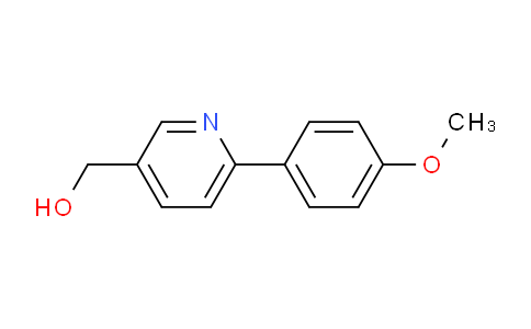 CAS No. 887974-96-1, (6-(4-Methoxyphenyl)pyridin-3-yl)methanol