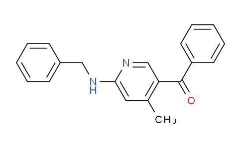 CAS No. 1355218-93-7, (6-(Benzylamino)-4-methylpyridin-3-yl)(phenyl)methanone