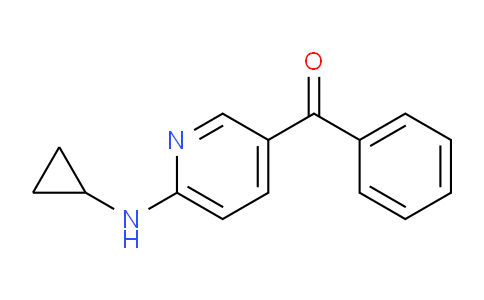CAS No. 1355237-44-3, (6-(Cyclopropylamino)pyridin-3-yl)(phenyl)methanone