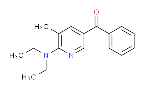 CAS No. 1355180-36-7, (6-(Diethylamino)-5-methylpyridin-3-yl)(phenyl)methanone