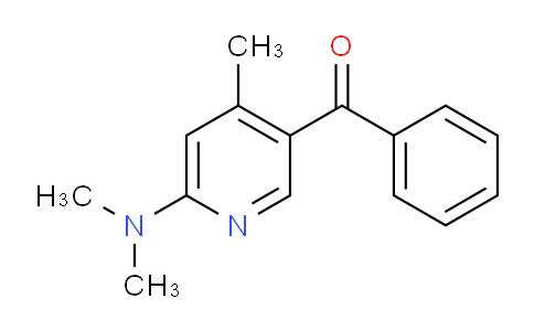 CAS No. 1355233-25-8, (6-(Dimethylamino)-4-methylpyridin-3-yl)(phenyl)methanone