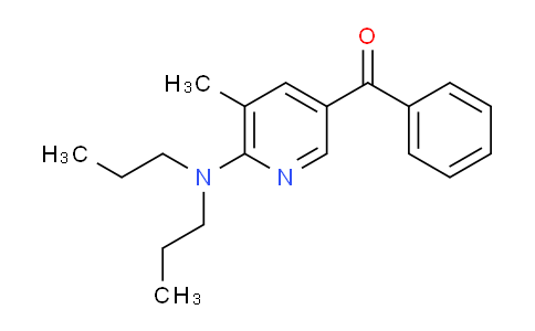 CAS No. 1355233-05-4, (6-(Dipropylamino)-5-methylpyridin-3-yl)(phenyl)methanone