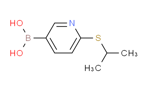 CAS No. 1256345-90-0, (6-(Isopropylthio)pyridin-3-yl)boronic acid