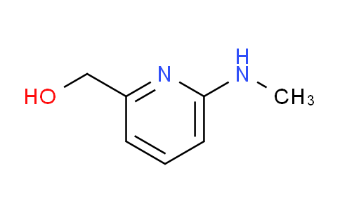 CAS No. 105243-77-4, (6-(Methylamino)pyridin-2-yl)methanol