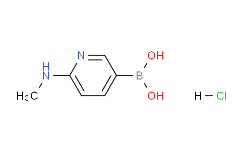 CAS No. 265664-53-7, (6-(Methylamino)pyridin-3-yl)boronic acid hydrochloride