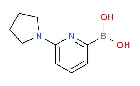 CAS No. 1310404-18-2, (6-(Pyrrolidin-1-yl)pyridin-2-yl)boronic acid