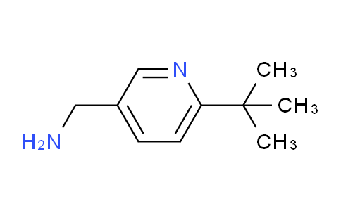 CAS No. 124800-33-5, (6-(tert-Butyl)pyridin-3-yl)methanamine