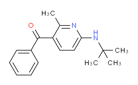 CAS No. 1355227-17-6, (6-(tert-Butylamino)-2-methylpyridin-3-yl)(phenyl)methanone