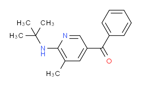 CAS No. 1355237-02-3, (6-(tert-Butylamino)-5-methylpyridin-3-yl)(phenyl)methanone
