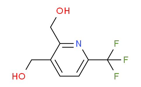 CAS No. 905273-57-6, (6-(Trifluoromethyl)pyridine-2,3-diyl)dimethanol