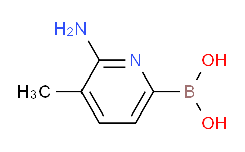 CAS No. 1421934-09-9, (6-Amino-5-methylpyridin-2-yl)boronic acid