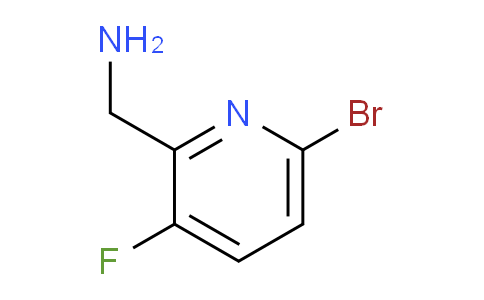 CAS No. 1256792-47-8, (6-Bromo-3-fluoropyridin-2-yl)methanamine