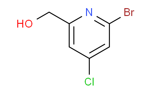CAS No. 1806839-26-8, (6-Bromo-4-chloropyridin-2-yl)methanol