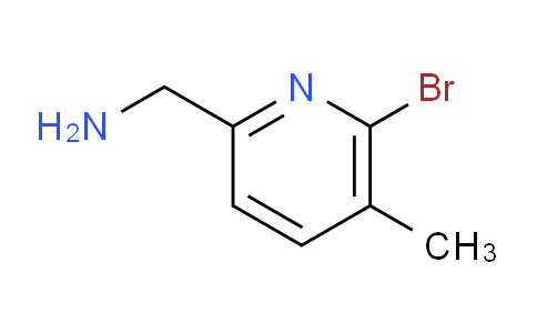 CAS No. 1823361-78-9, (6-Bromo-5-methylpyridin-2-yl)methanamine
