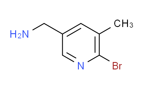 CAS No. 1355231-24-1, (6-Bromo-5-methylpyridin-3-yl)methanamine