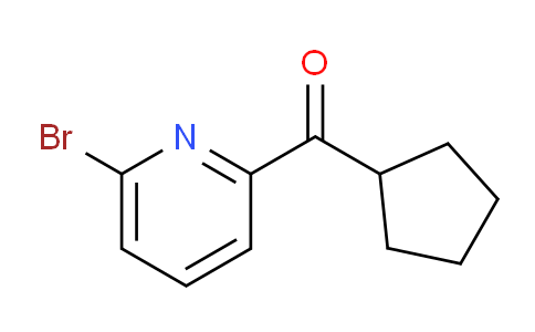 CAS No. 1956376-63-8, (6-Bromopyridin-2-yl)(cyclopentyl)methanone