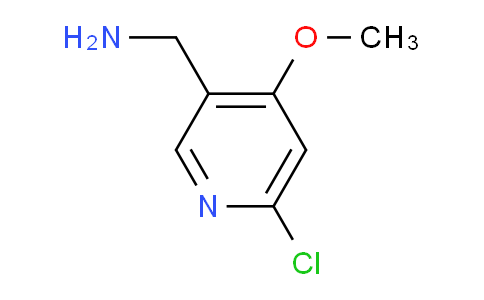 CAS No. 1256835-81-0, (6-Chloro-4-methoxypyridin-3-yl)methanamine