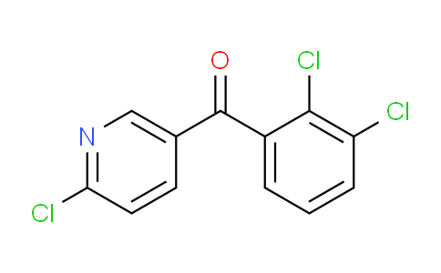 CAS No. 1187168-17-7, (6-Chloropyridin-3-yl)(2,3-dichlorophenyl)methanone